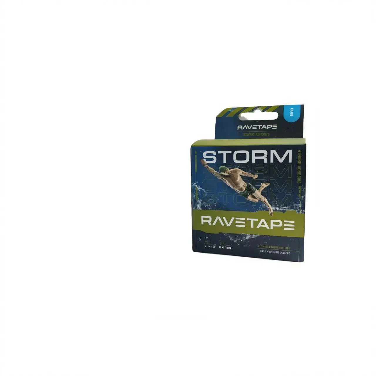 Кинезиотейп Rave Tape STORM 5*5, телесный(BEIGE)