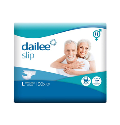 Подгузники для взрослых L, Dailee (Super), 100-150 см, 30 шт.