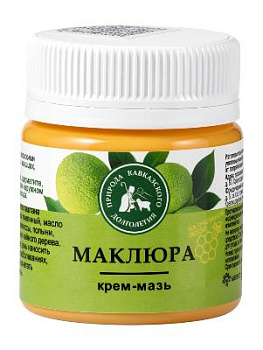 Крем-мазь "Маклюра" Природа кавказского долголетия,пластик 40мл.